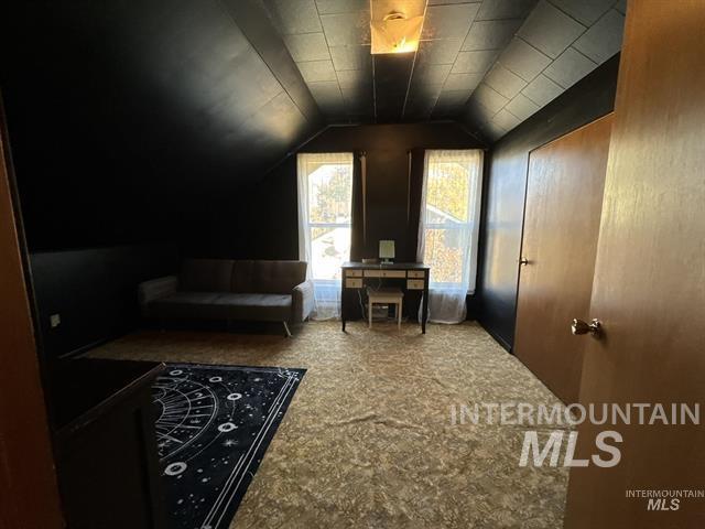 217 Main Street Kooskia, ID 83539 - Photo 18 of 34 Sitting room/bedroom featuring vaulted ceiling