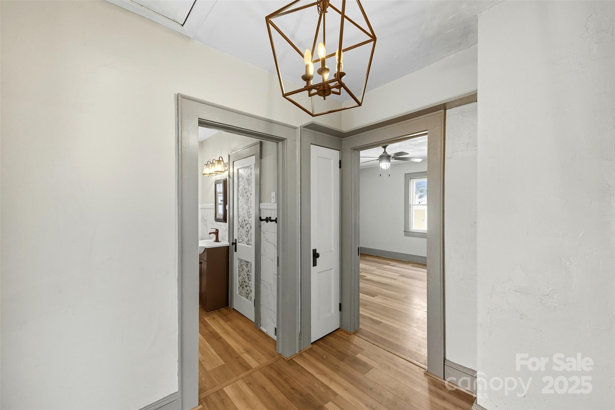 515 Suttle Street Shelby, NC 28150 - Photo 9 of 25 a view of a hallway to a bedroom