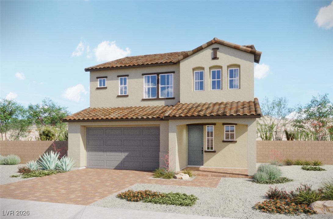 Sienna Plan - Elevation A ~ Rendering