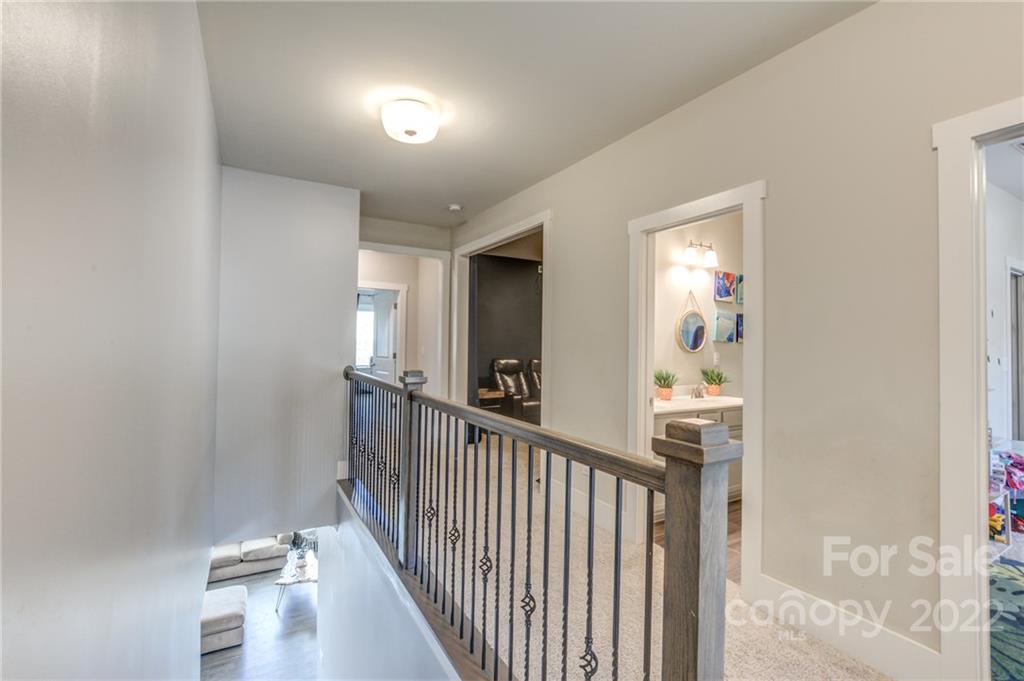 1106 Currituck Way York, SC 29745 - Photo 24 of 45 a view of a hallway view with staircase
