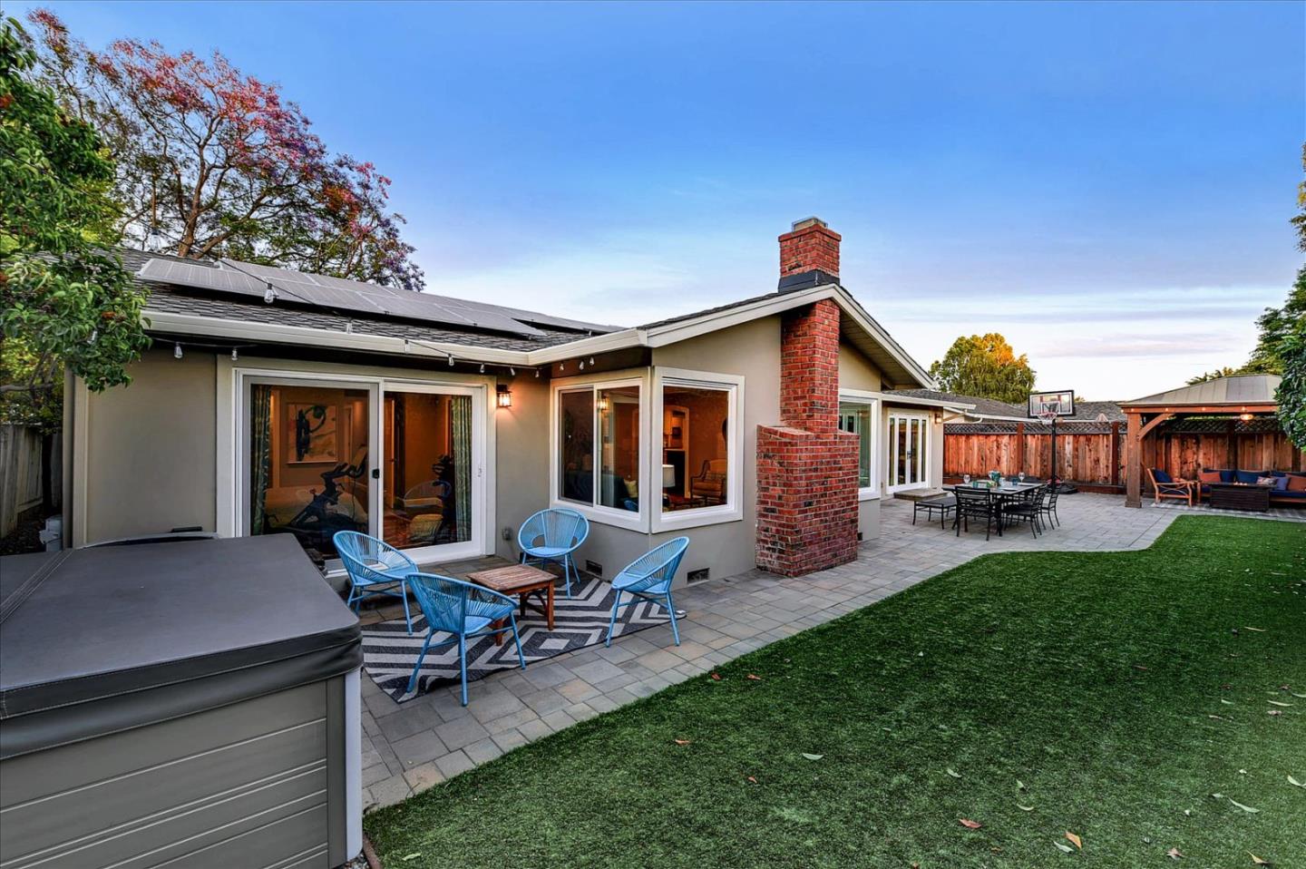 2215 Constitution Drive San Jose, CA 95124 - Photo 30 of 36 a view of a house with sitting area and garden