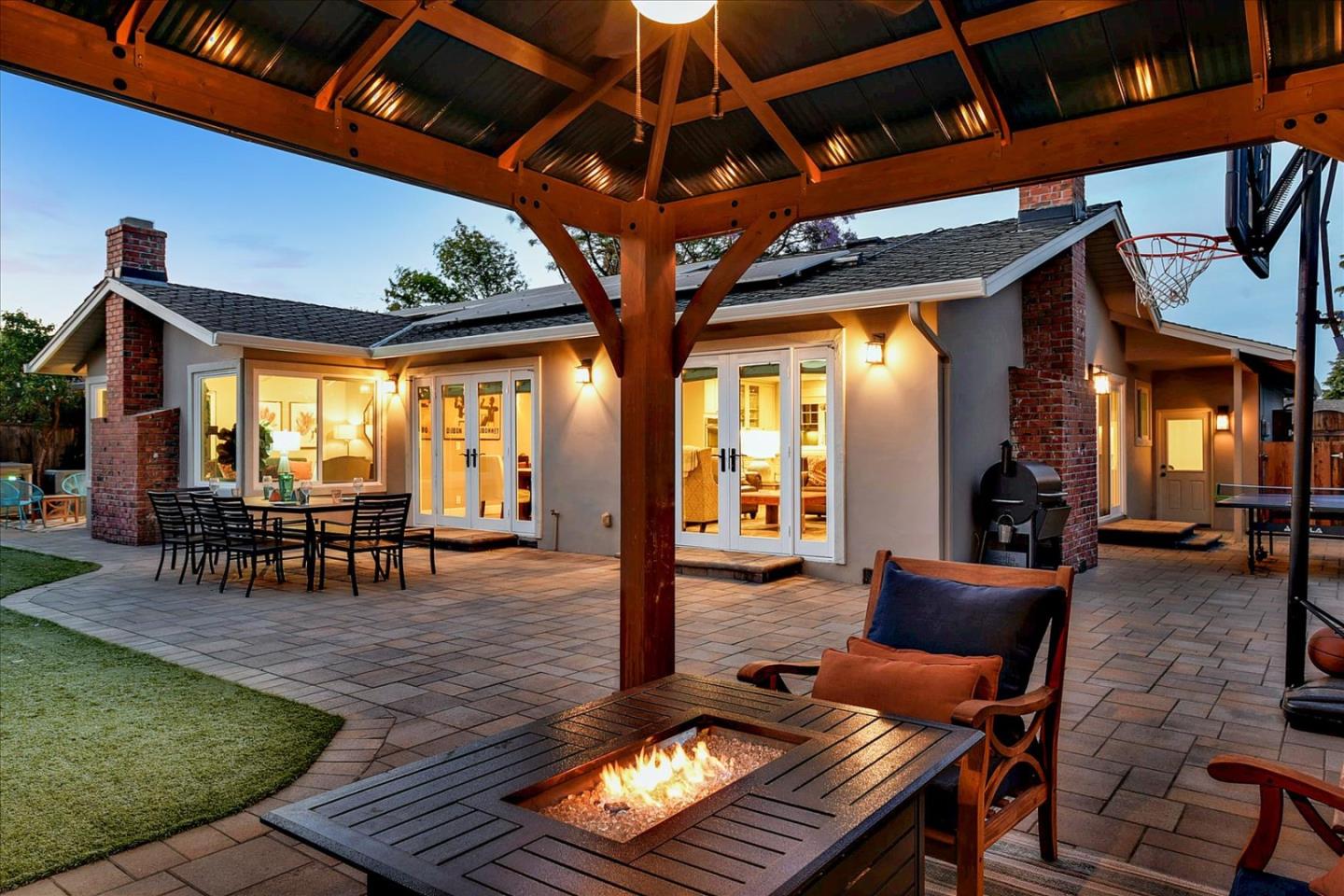 2215 Constitution Drive San Jose, CA 95124 - Photo 31 of 36 a outdoor space with lots of furniture and chandelier