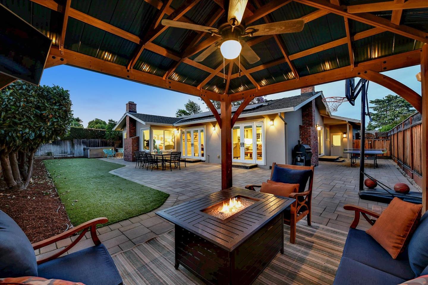 2215 Constitution Drive San Jose, CA 95124 - Photo 32 of 36 a outdoor space with patio lots of furniture and garden