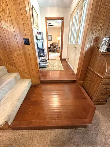 a view of swimming pool with window