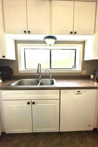 a view of an ocean and a mountain