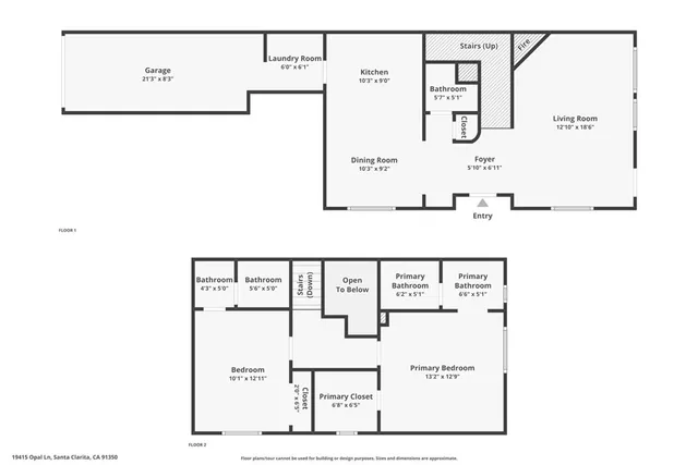 $565,000 | 19415 Opal Lane, Saugus, CA 91350