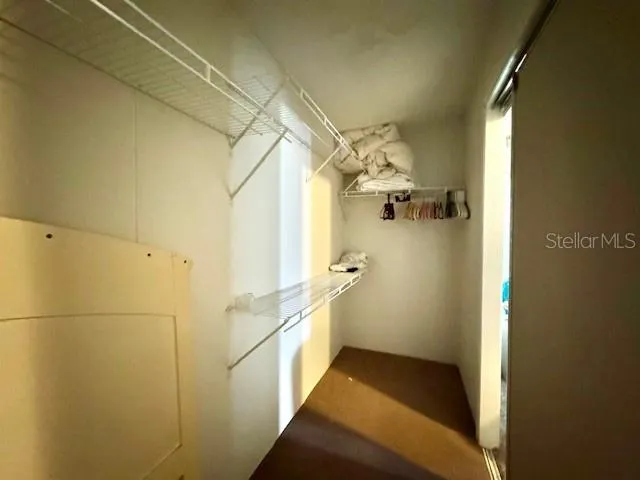 a view of hallway with stairs