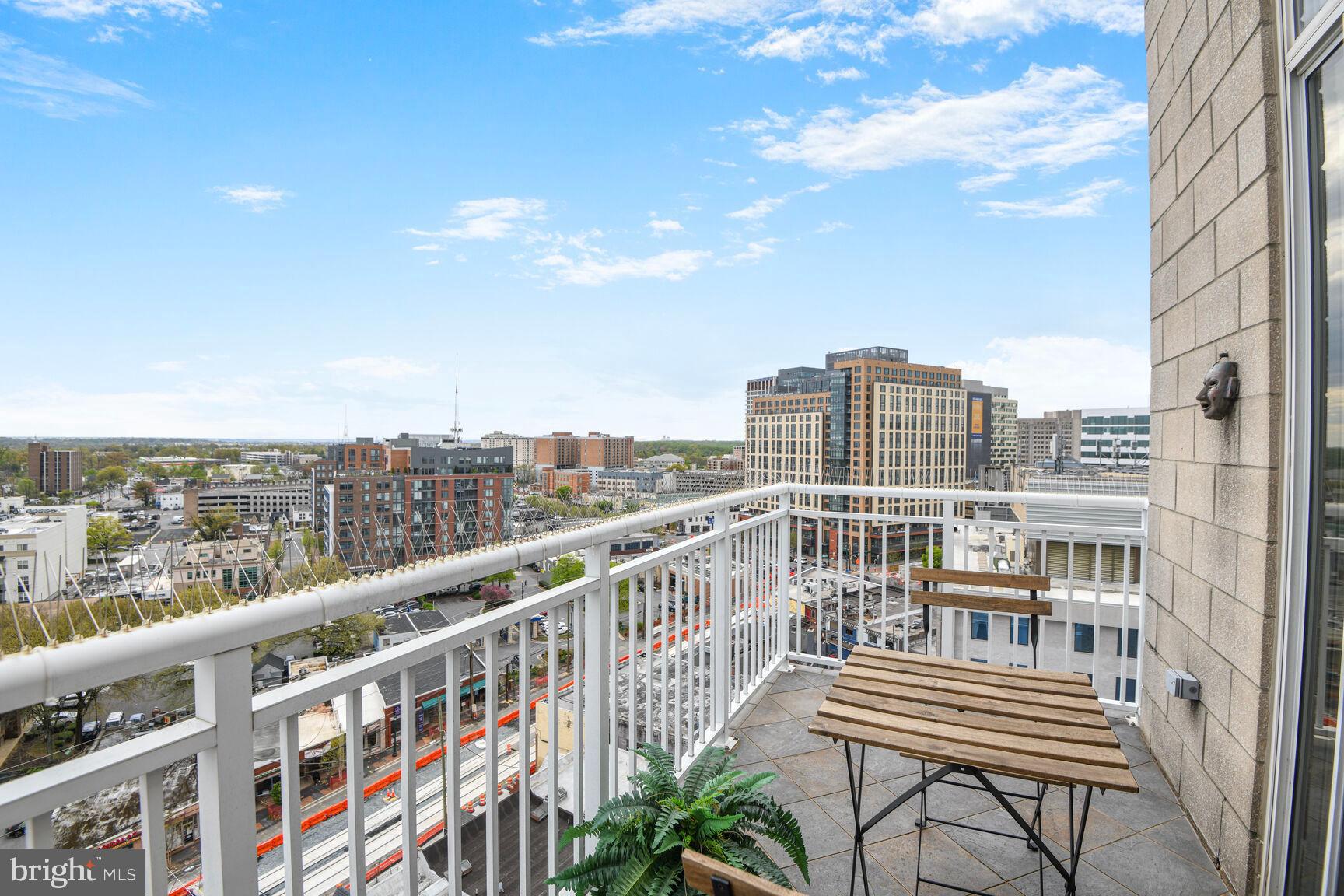 930 Wayne Avenue, Unit 1403 Silver Spring, MD 20910 - Photo 27 of 37 a view of city from a balcony