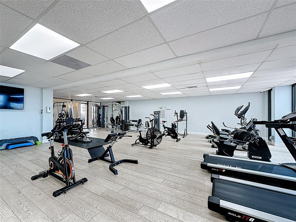 1147 Hillsboro Mile, Unit 506 Hillsboro Beach, FL 33062 - Photo 33 of 45 a view of a room with gym equipment