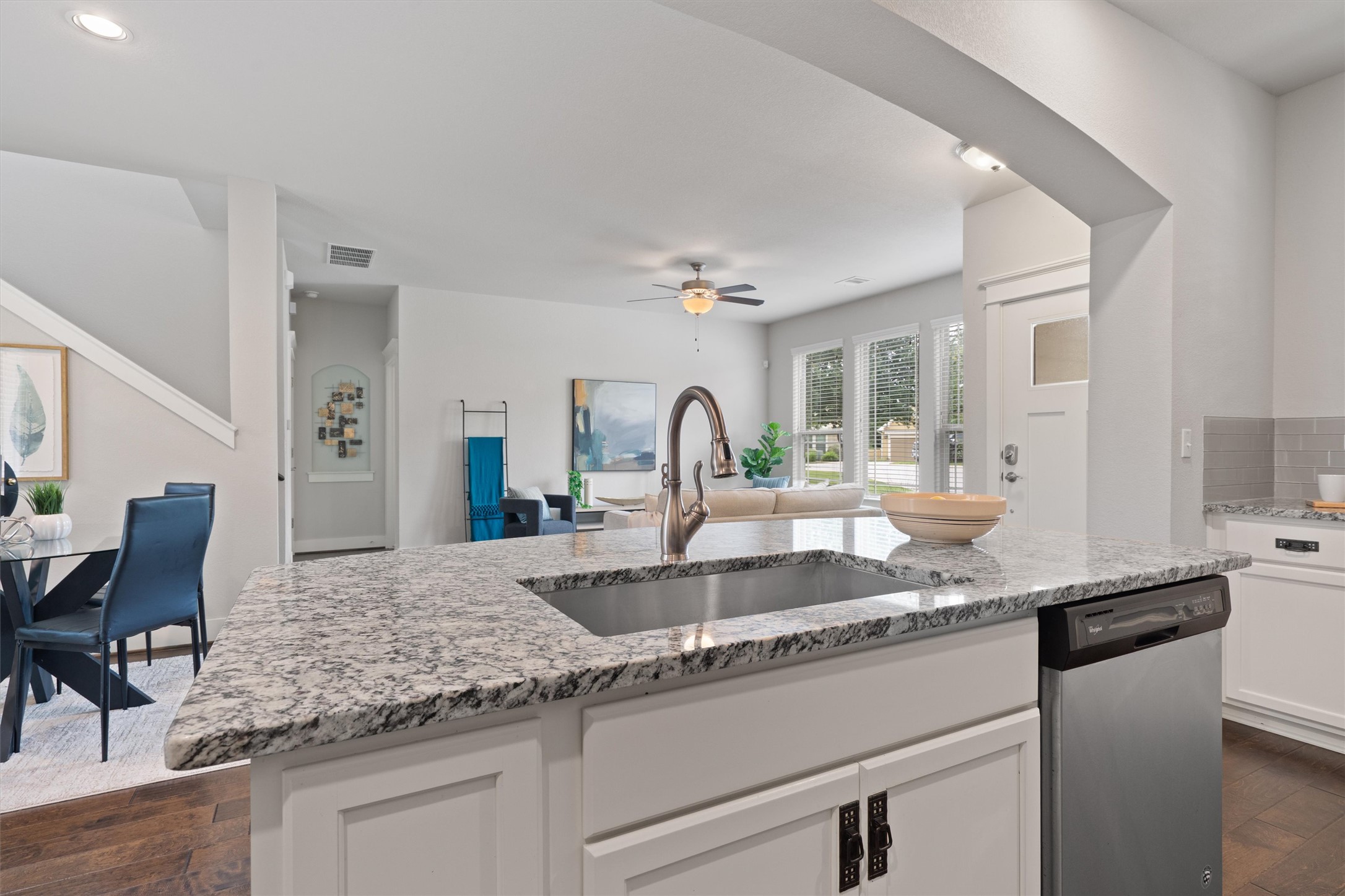 10625 Wills Loop Austin, TX 78717 - Photo 14 of 38 The kitchen island offers welcomed counterspace.