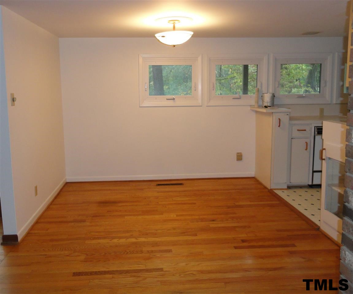 103 Oleander Road Carrboro, NC 27510 - Photo 5 of 16 Hardwood Floors in the Dining Room