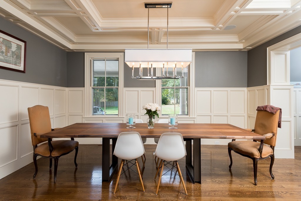 392 Main Street Hingham, MA 02043 - Photo 13 of 30 a view of a dining room with furniture and window