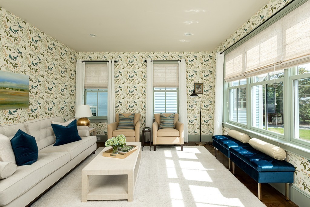 392 Main Street Hingham, MA 02043 - Photo 16 of 30 a living room with furniture and a flat screen tv