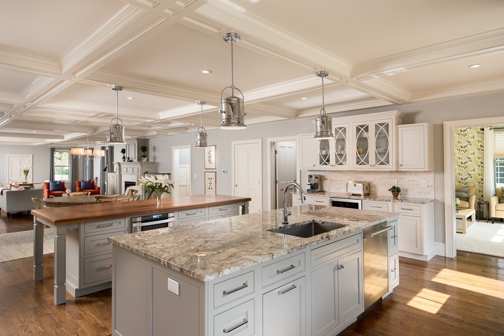 392 Main Street Hingham, MA 02043 - Photo 8 of 30 a kitchen with lots of counter top space and wooden floor