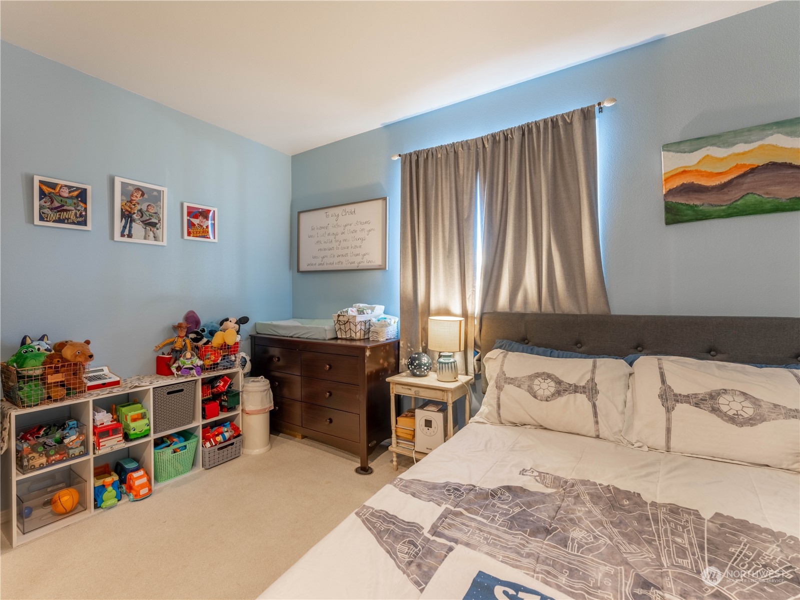 14918 Burkey Street Entiat, WA 98822 - Photo 27 of 39 a bed room with a bed and a window