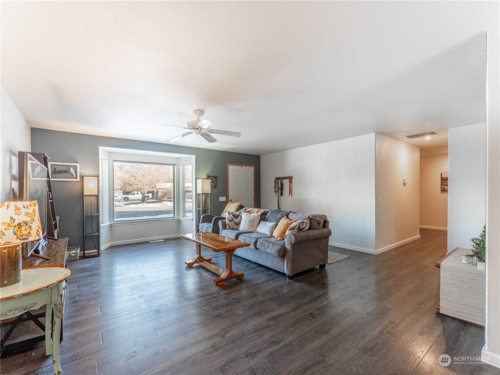 14918 Burkey Street Entiat, WA 98822 - Photo 5 of 39 a living room with furniture and a wooden floor