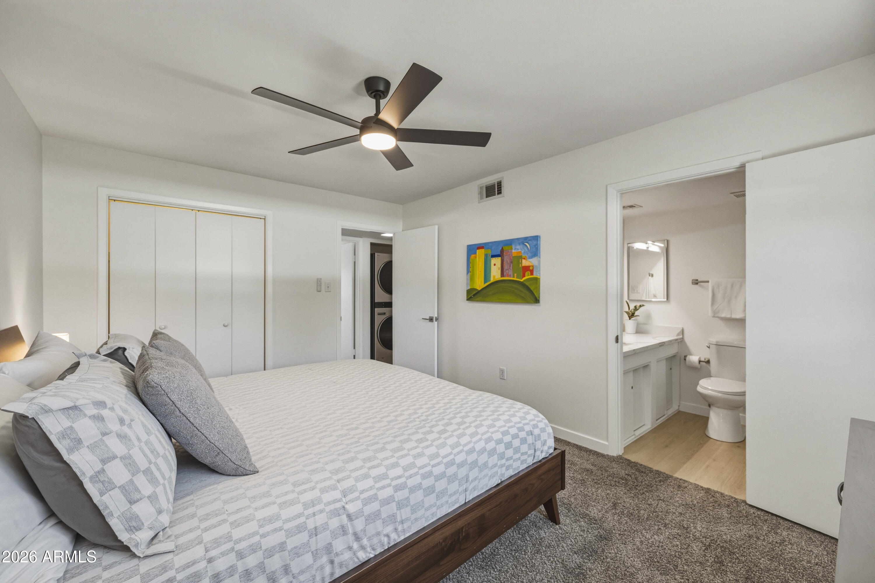 131 North Higley Road, Unit 218 Mesa, AZ 85205 - Photo 12 of 33 Primary Bedroom with Attached Bath