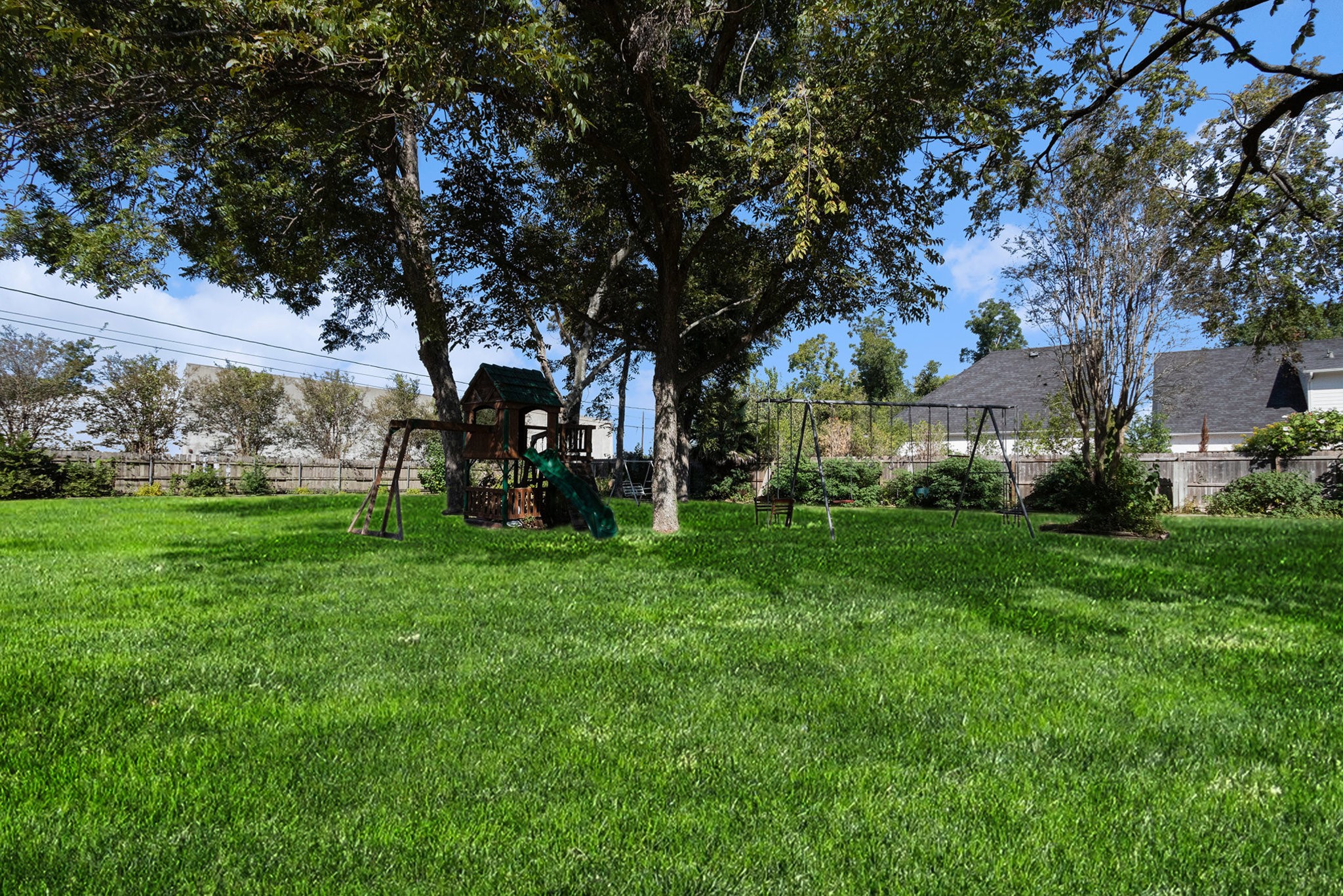 4709 Frontier Drive Houston, TX 77041 - Photo 4 of 18 a view of a park with large trees