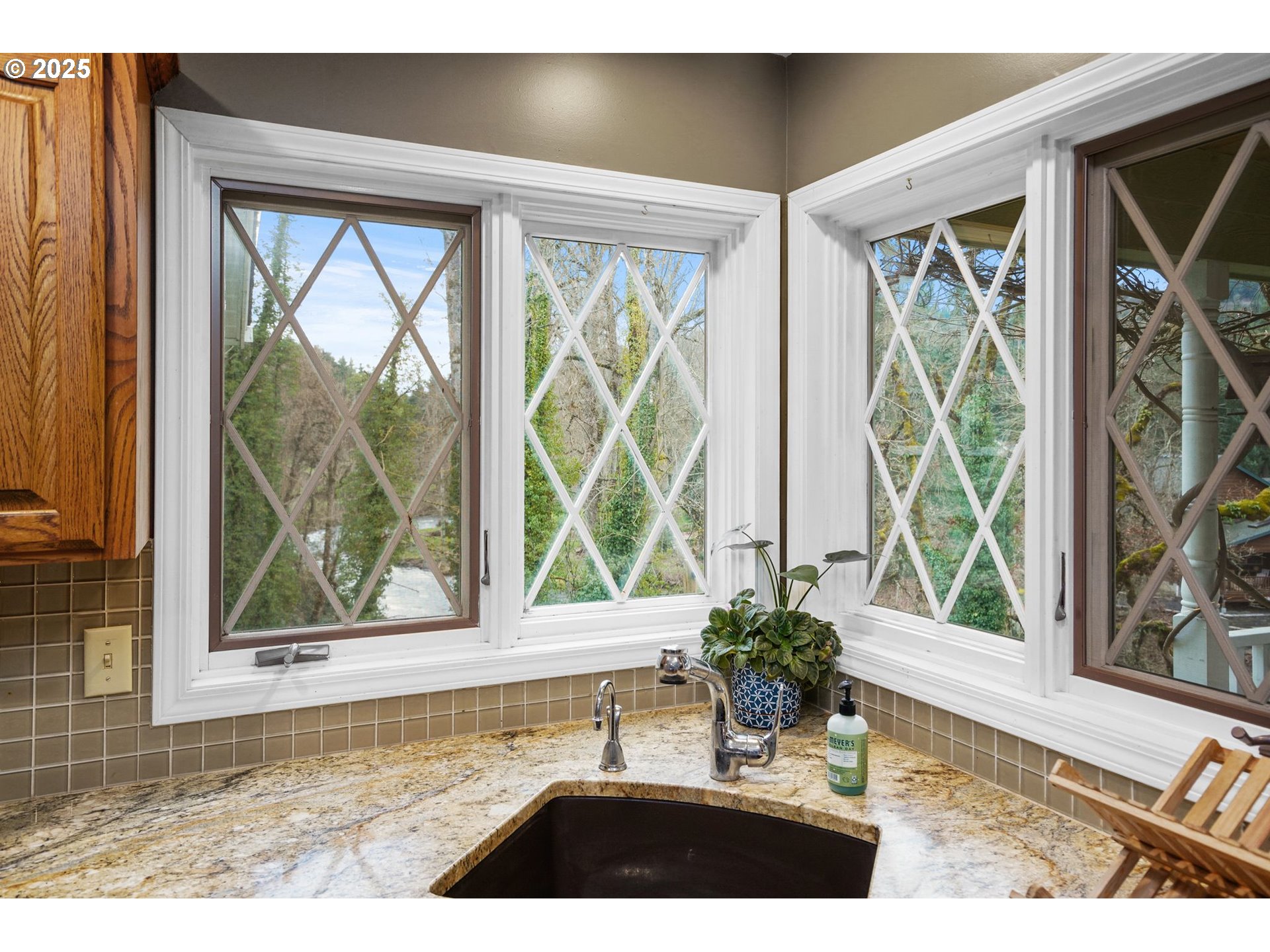 17576 North Abiqua Road Silverton, OR 97381 - Photo 6 of 40 a view of a living room and windows