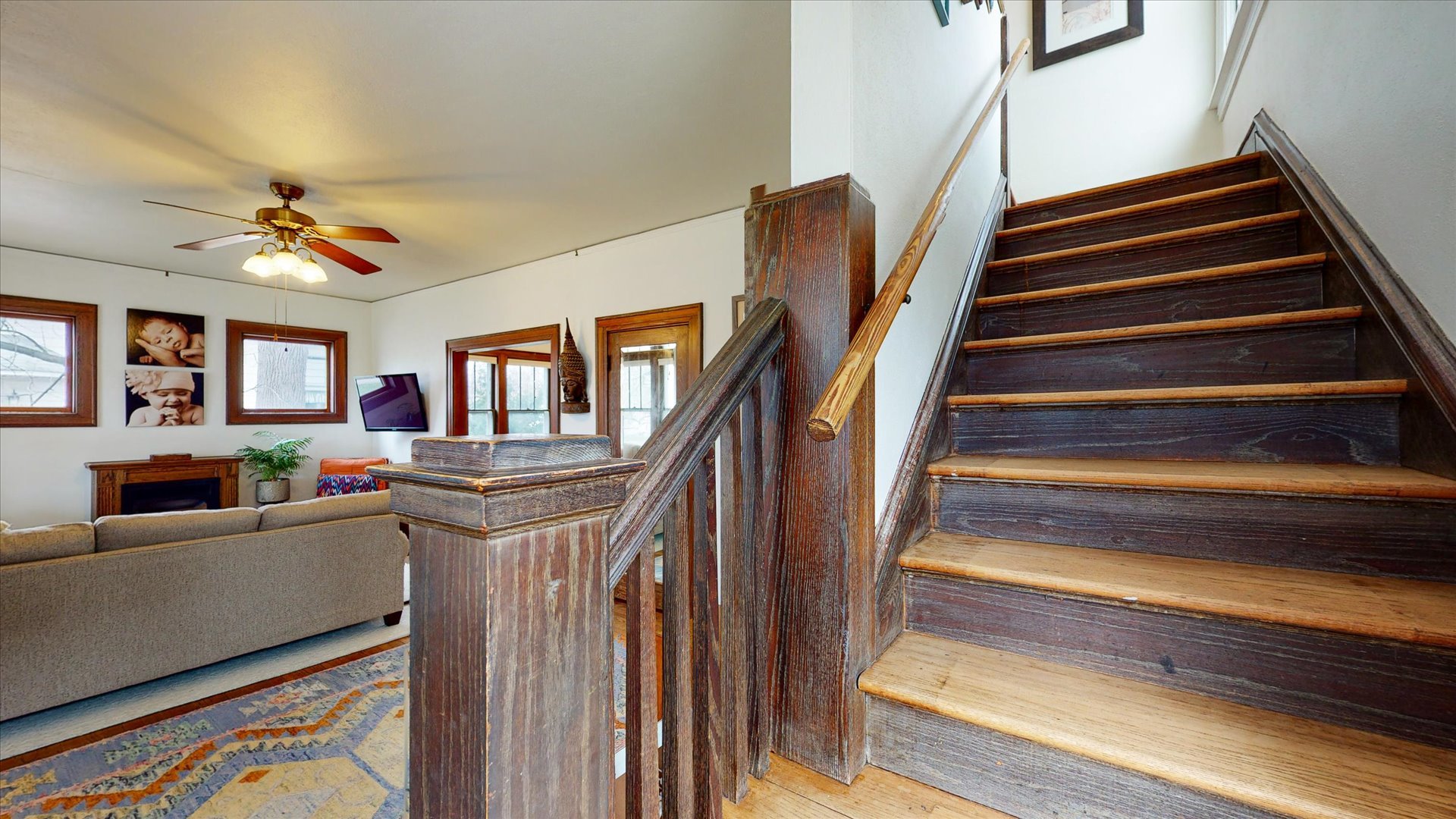 506 North Edwin Street Champaign, IL 61821 - Photo 27 of 45 a view of entryway and hall with wooden floor