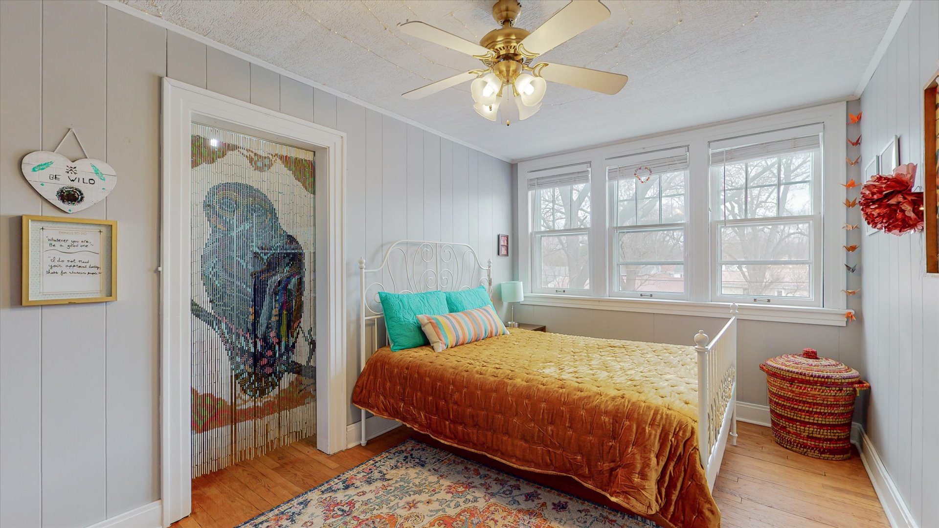 506 North Edwin Street Champaign, IL 61821 - Photo 34 of 45 a bedroom with a bed and a window