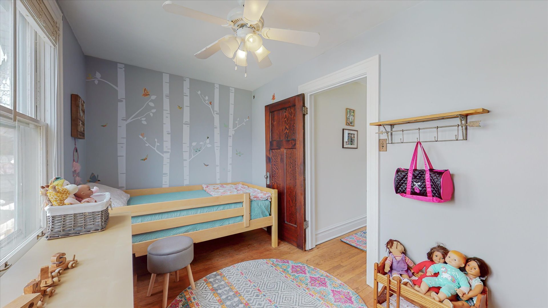 506 North Edwin Street Champaign, IL 61821 - Photo 37 of 45 a bedroom with baby bed window and flowerpot