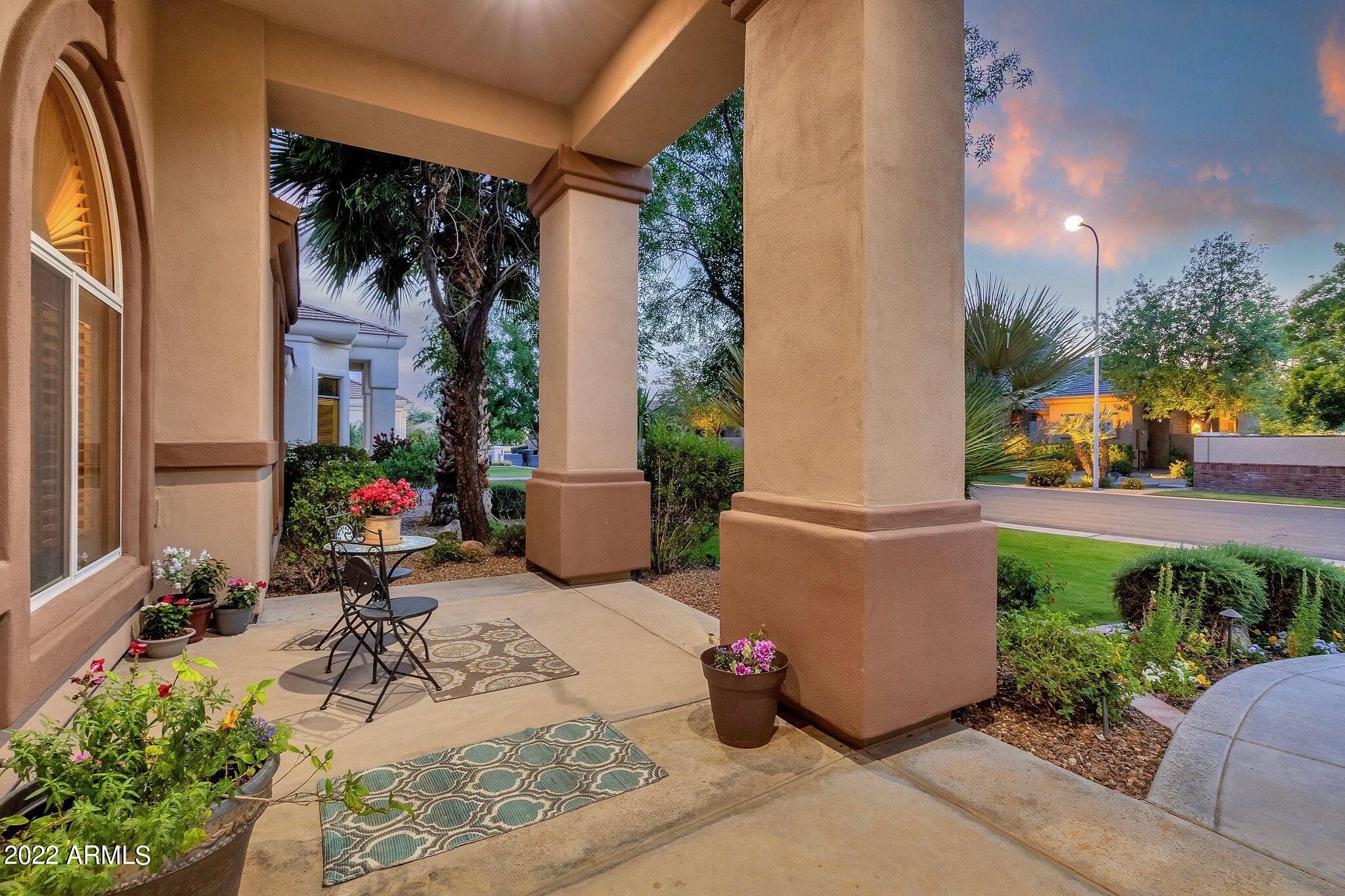 7429 South Rita Lane Tempe, AZ 85283 - Photo 13 of 80 Front Porch w/Garden Views