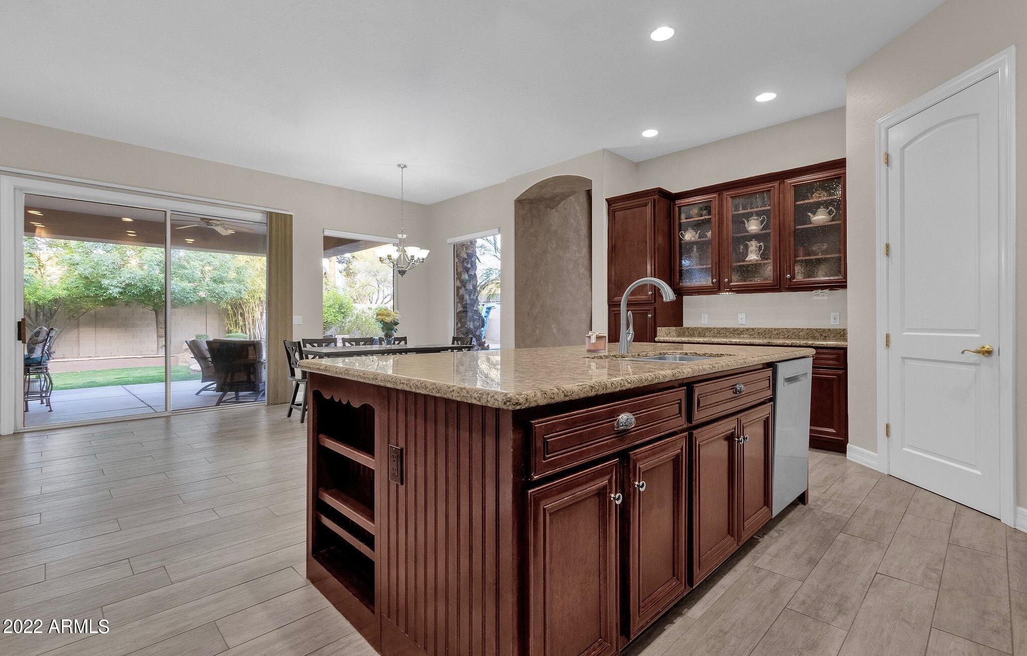 7429 South Rita Lane Tempe, AZ 85283 - Photo 26 of 80 Breakfast Bar at Kitchen Island