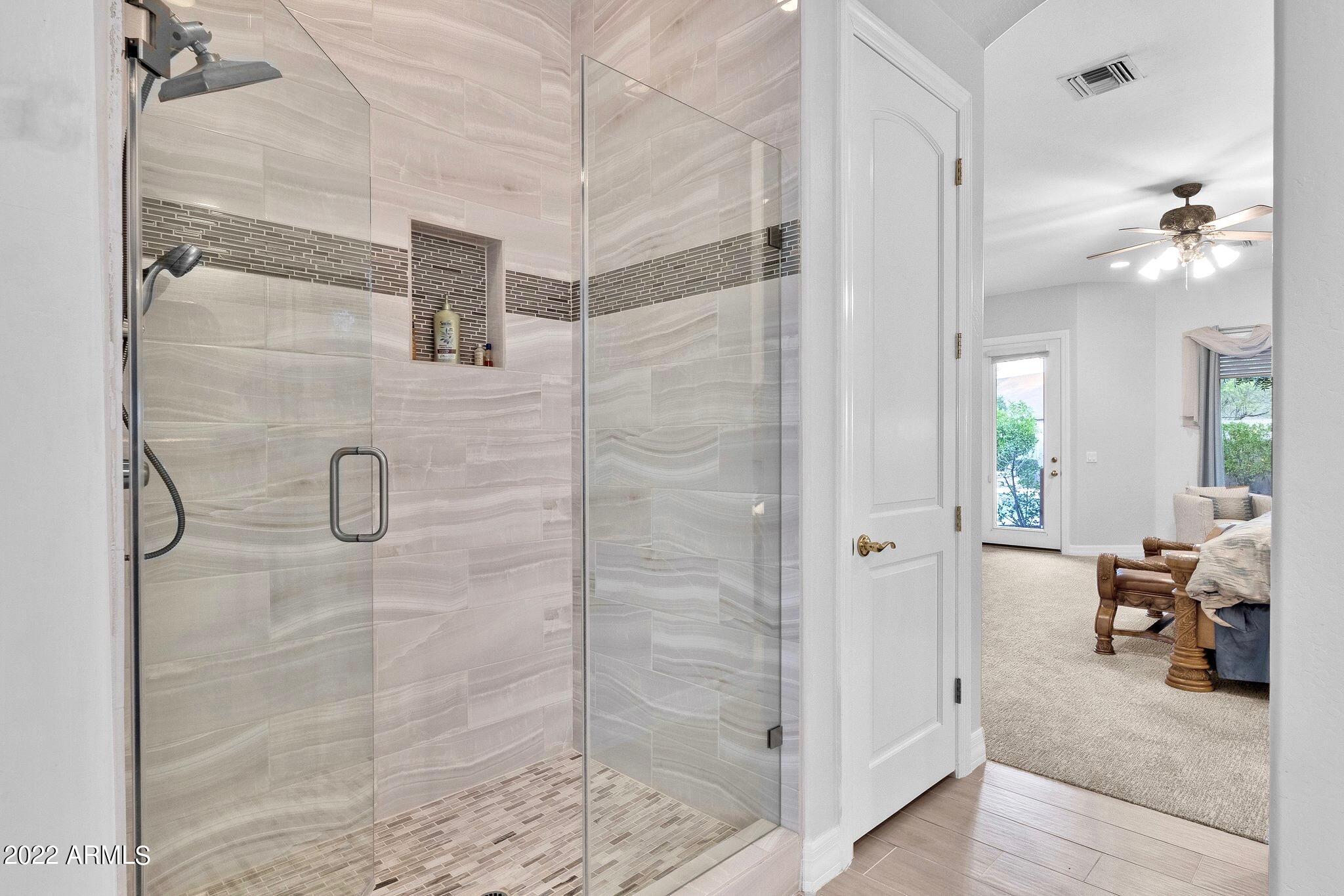 7429 South Rita Lane Tempe, AZ 85283 - Photo 53 of 80 Custom Tiled Walk-in Shower