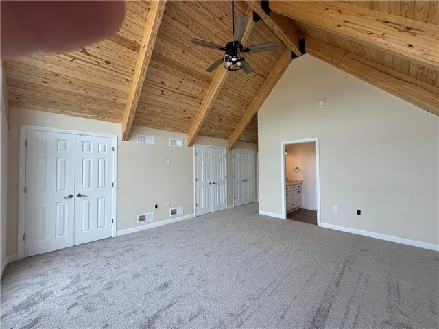 a view of empty room