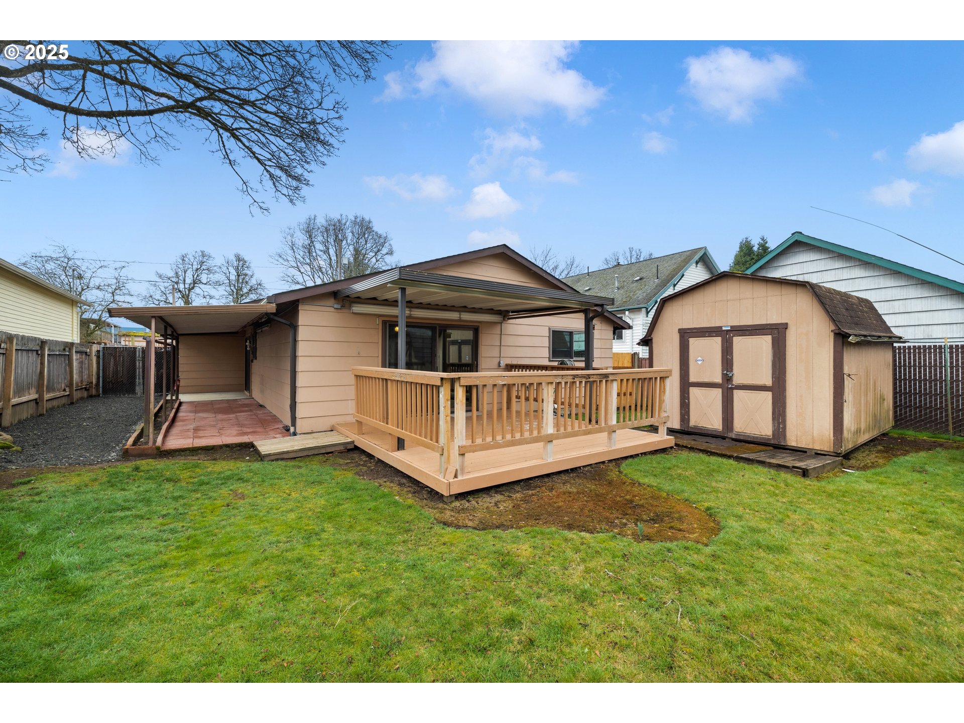 615 Cedar Street Fairview, OR 97024 - Photo 21 of 33 a view of a house with a yard