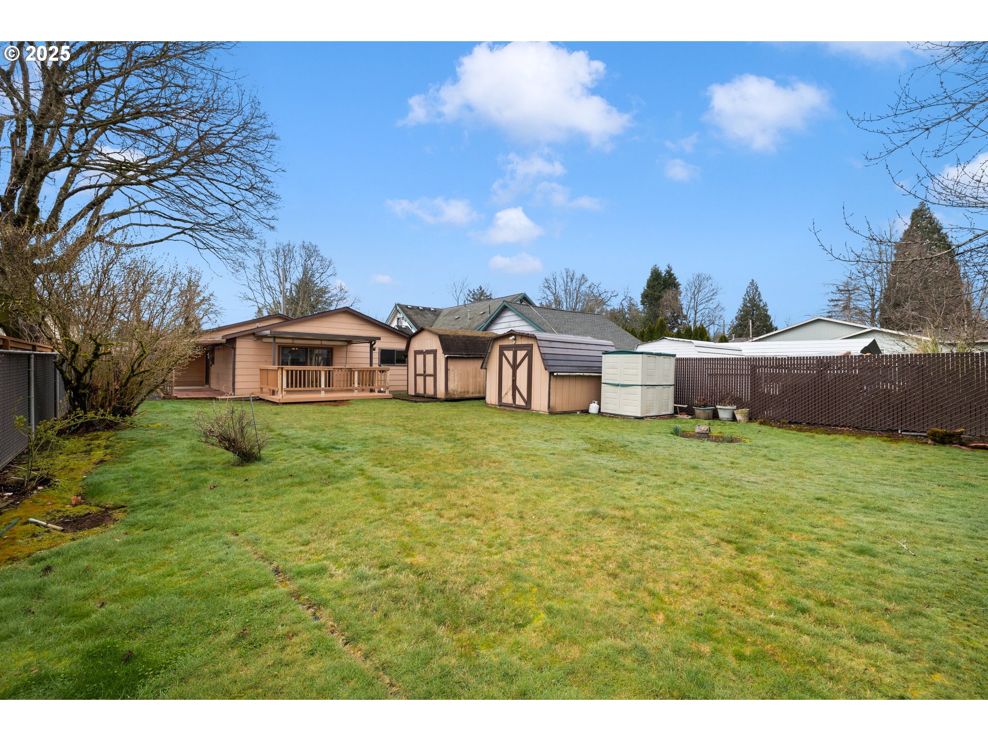 615 Cedar Street Fairview, OR 97024 - Photo 23 of 33 a front view of a house with a garden