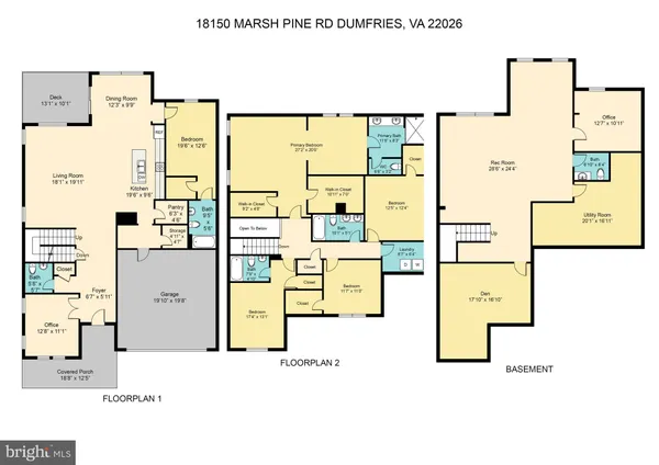 $995,000 | 18150 Marsh Pne Road, Dumfries, VA 22026
