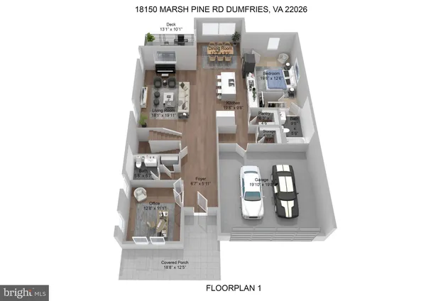 $995,000 | 18150 Marsh Pne Road, Dumfries, VA 22026