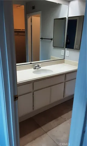 a close view of closet