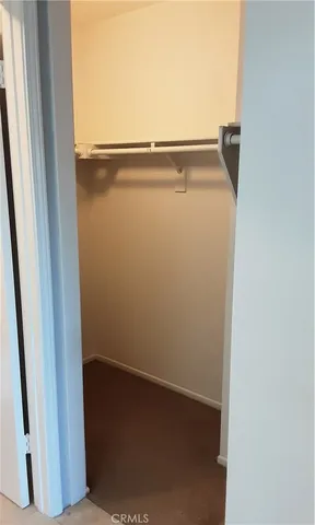 a close view of closet