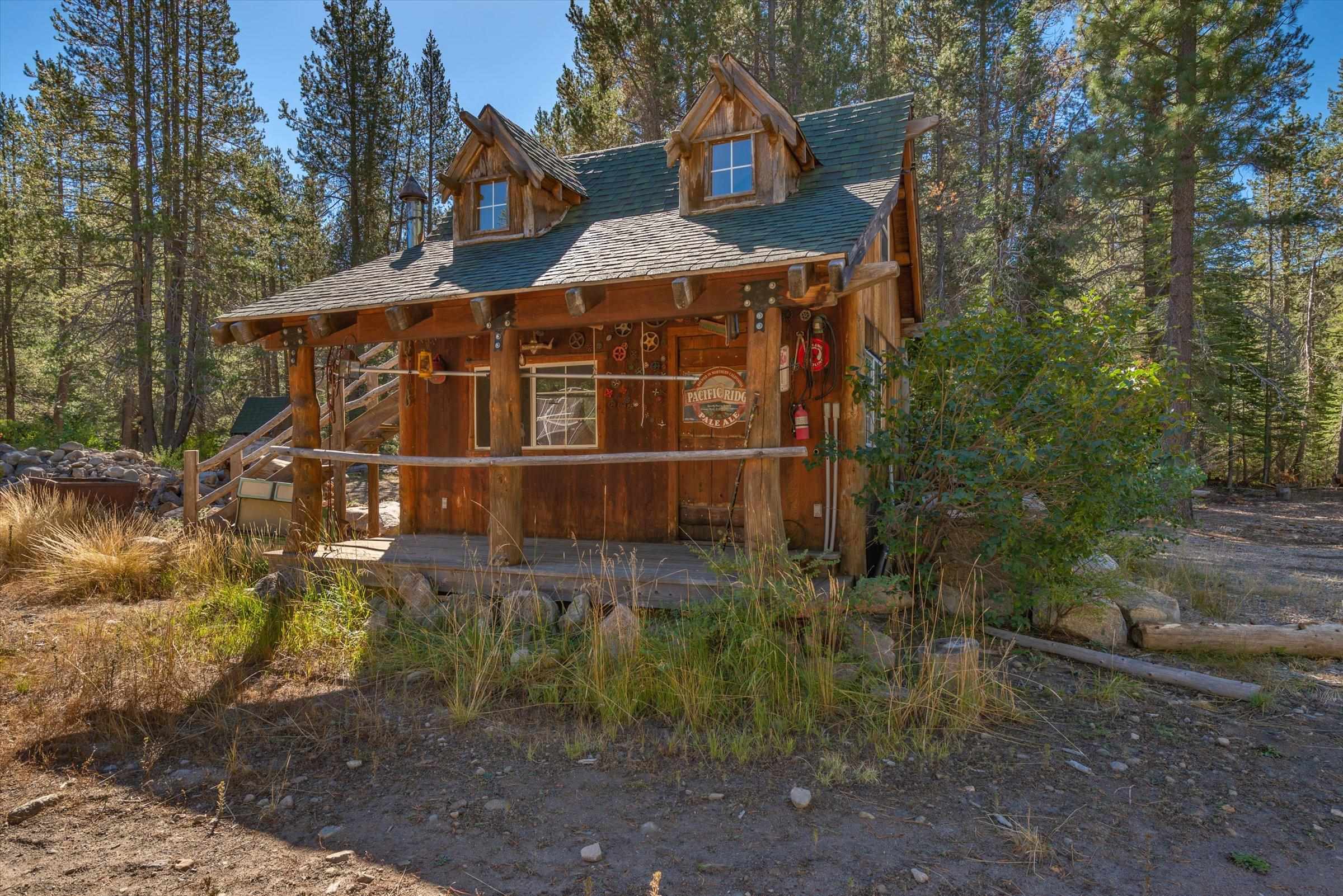 8600 Cold Stream Road Truckee, CA 96161 - Photo 25 of 28 a front view of a house with a yard