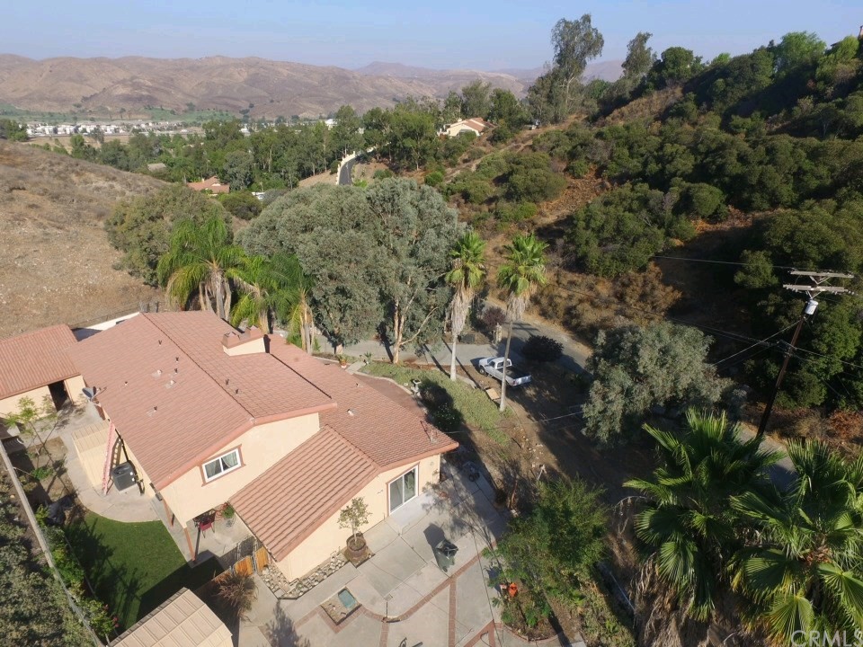 8260 Weirick Road Corona, CA 92883 - Photo 38 of 40 an aerial view of residential house with outdoor space