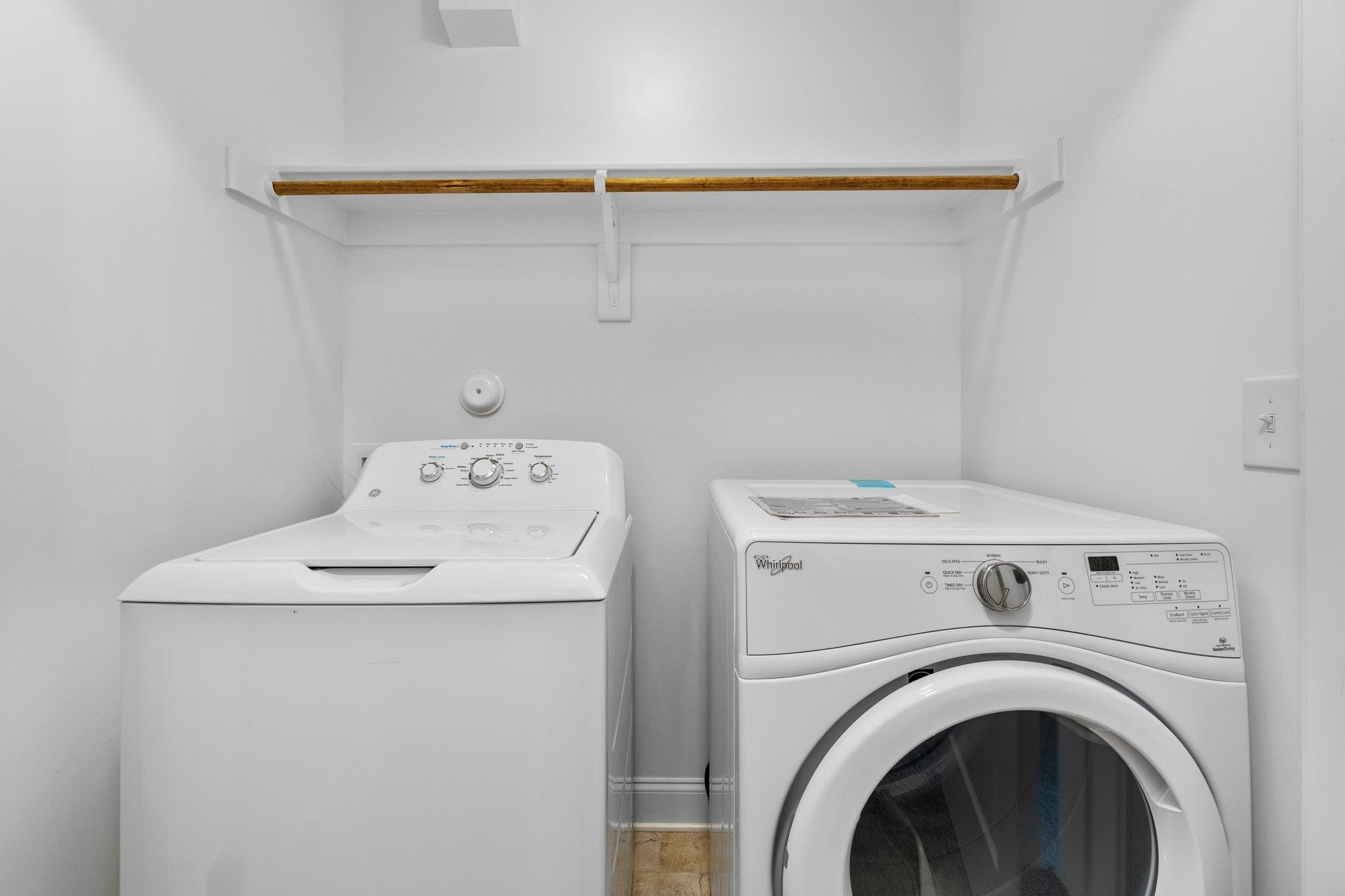 905 Shoofly Path Apex, NC 27502 - Photo 23 of 31 a utility room with dryer and washer