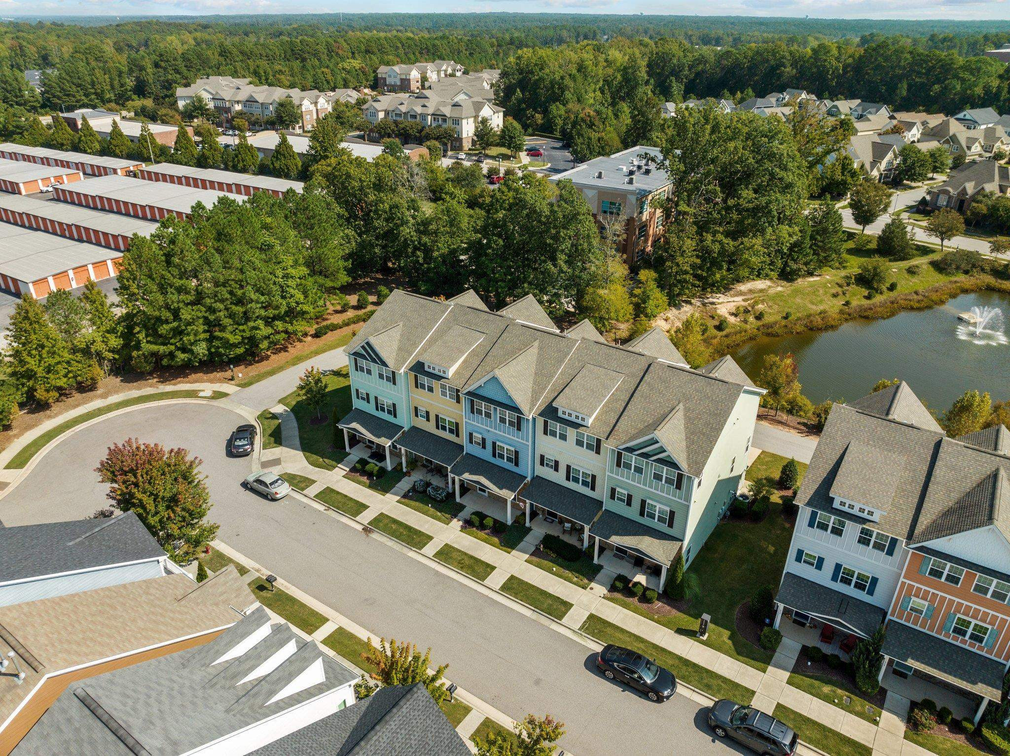 905 Shoofly Path Apex, NC 27502 - Photo 30 of 31 an aerial view of a house with outdoor space