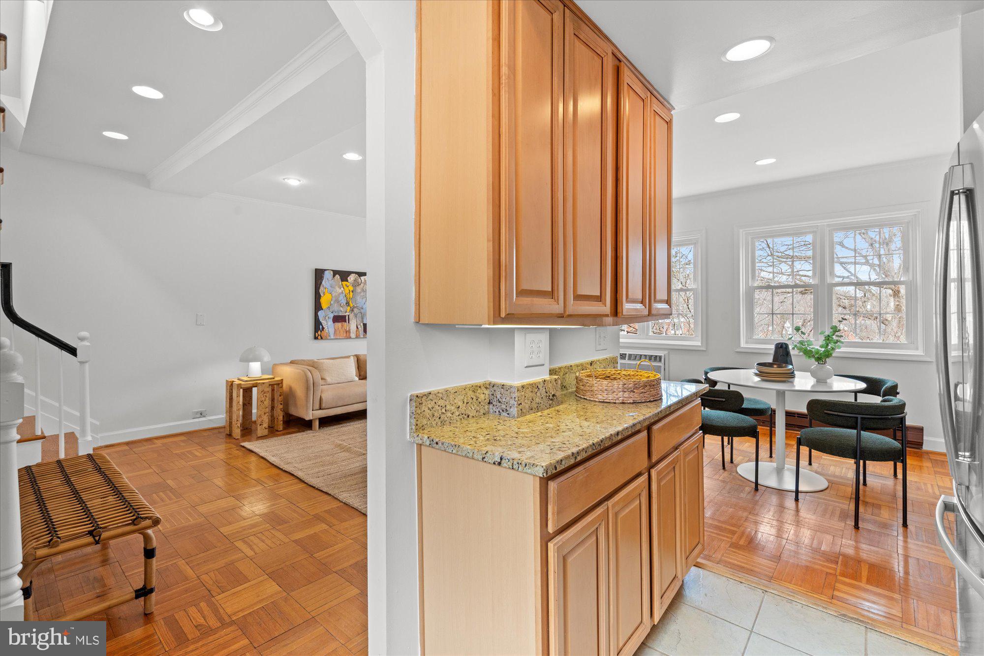 3206 Gunston Road Alexandria, VA 22302 - Photo 13 of 25 a kitchen with a sink and cabinets