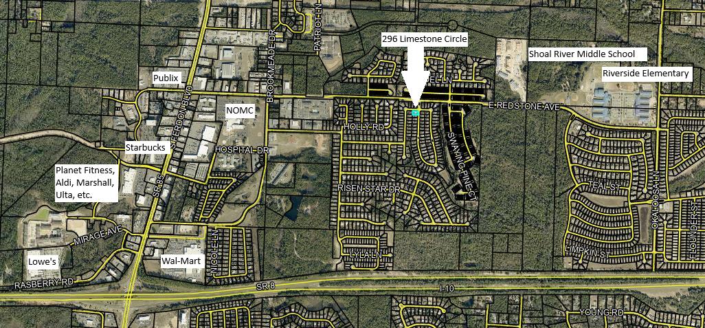 296 Limestone Circle Crestview, FL 32539 - Photo 29 of 29 Great Location in South Crestview!