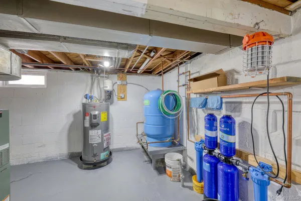 a view of storage and utility room