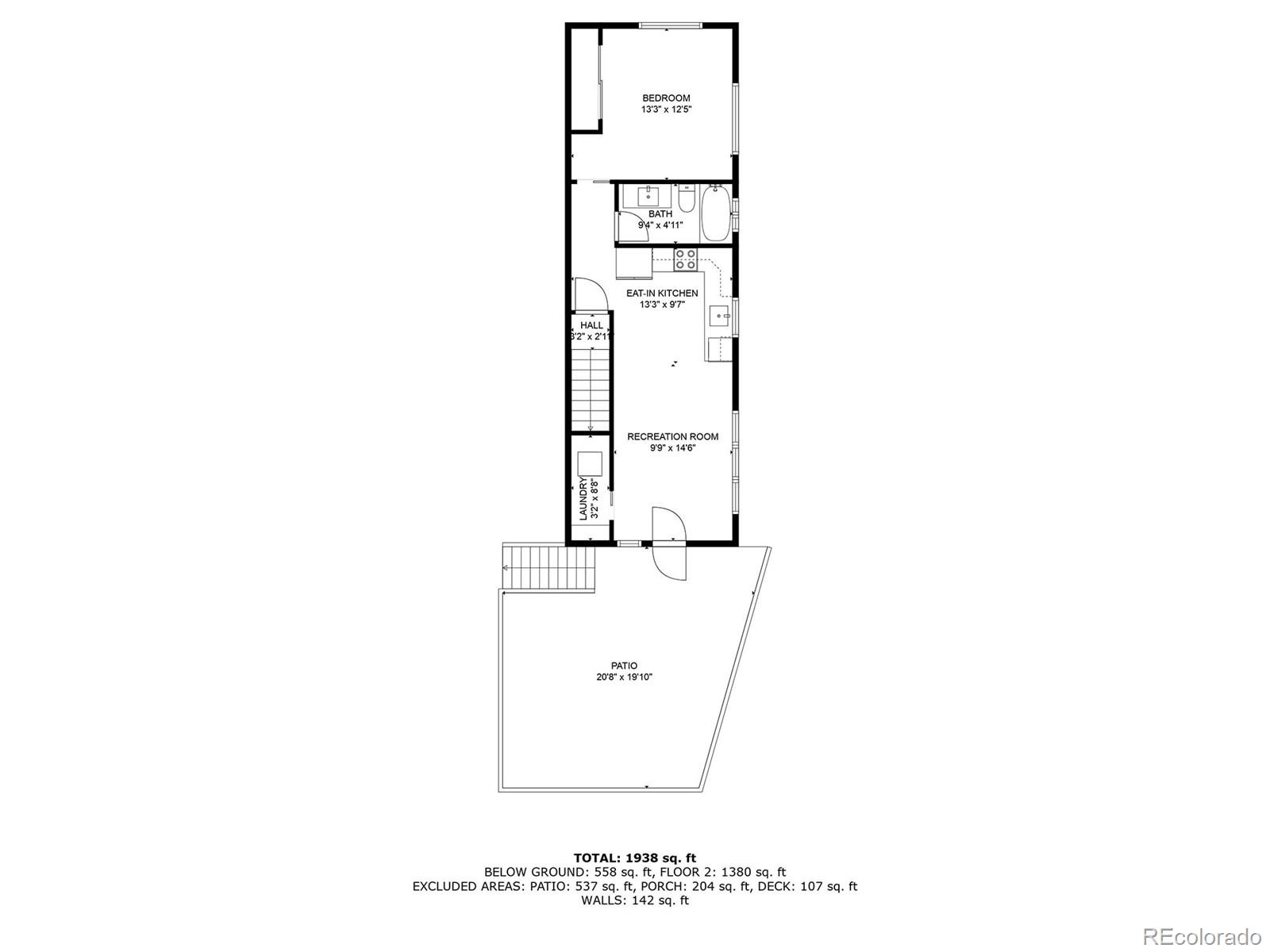 4805 Blue Spruce Road Evergreen, CO 80439 - Photo 42 of 43 a picture of a floor plan