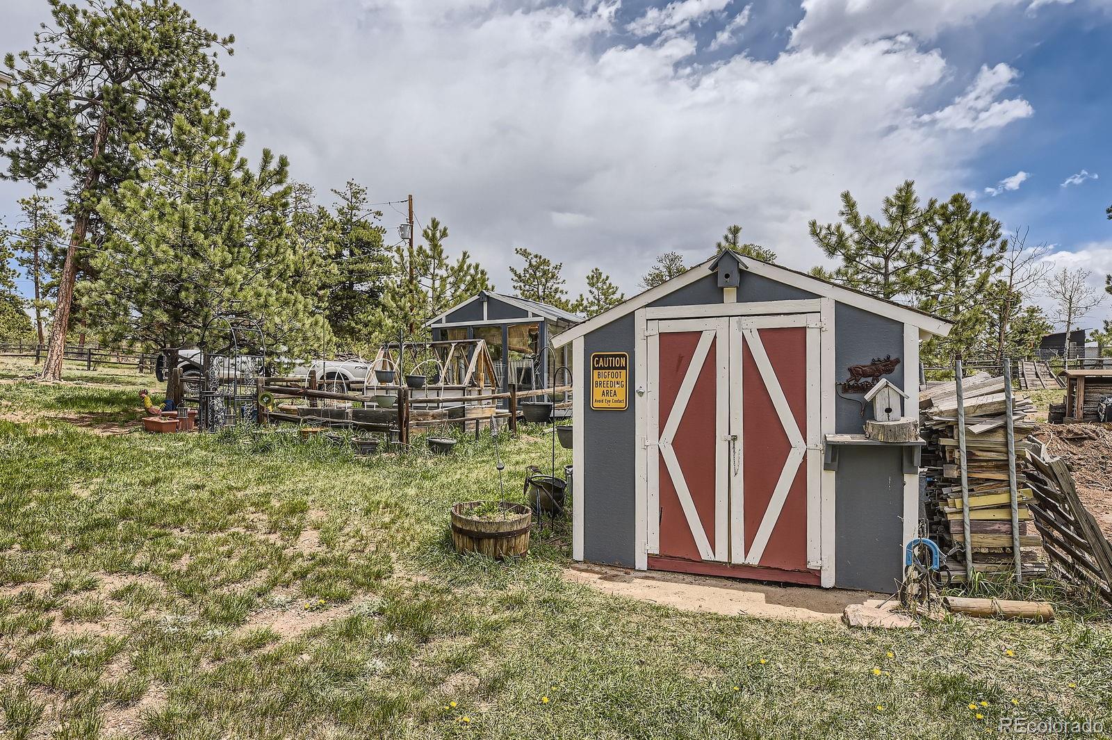 34886 Mohawk Trail Pine, CO 80470 - Photo 22 of 34 a view of outdoor space yard and patio