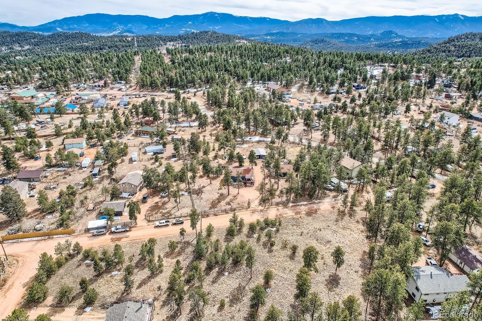34886 Mohawk Trail Pine, CO 80470 - Photo 28 of 34 a view of a city with mountain