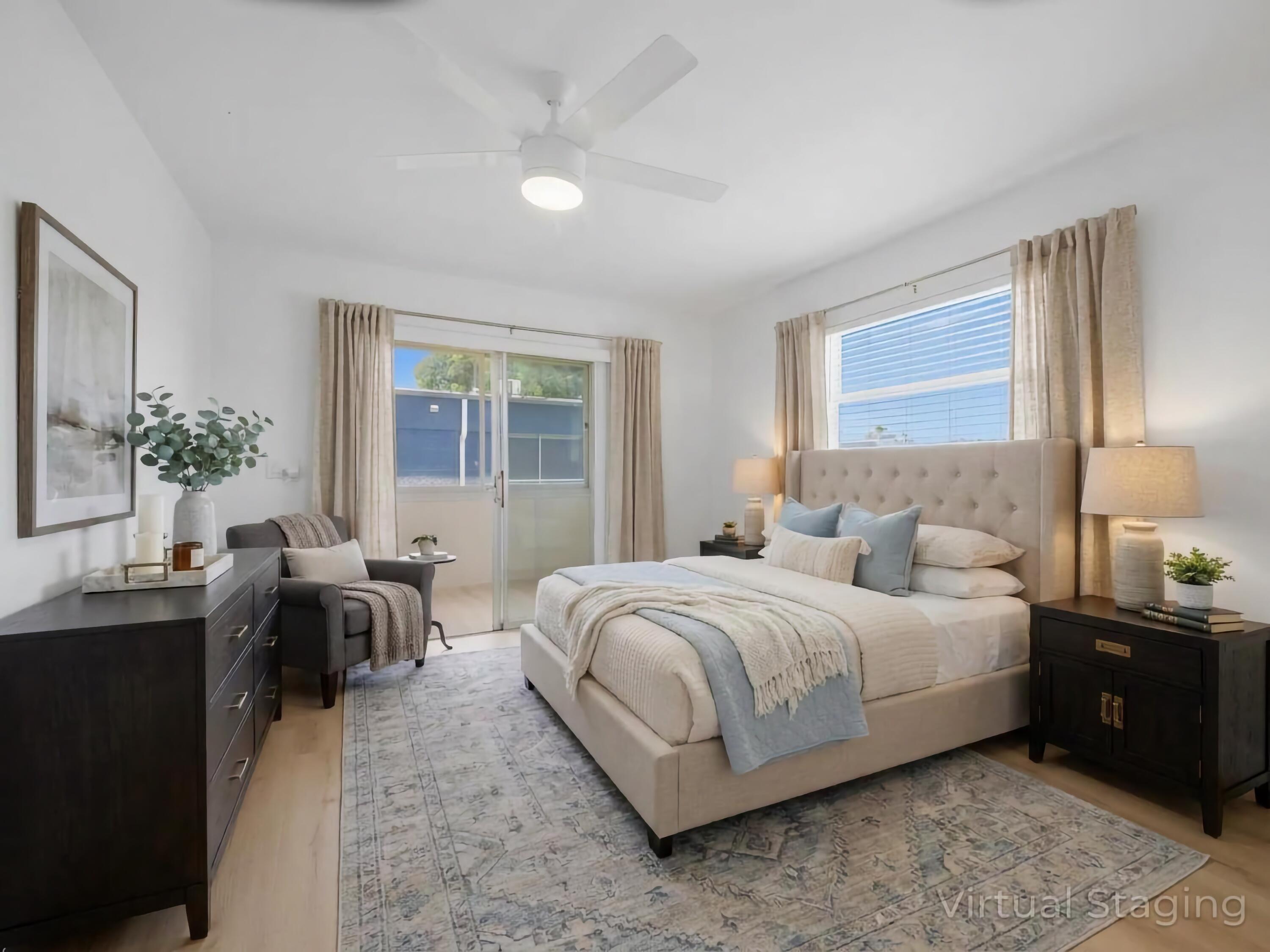 699 Flanders O Delray Beach, FL 33484 - Photo 22 of 39 Guest Bedroom Staged