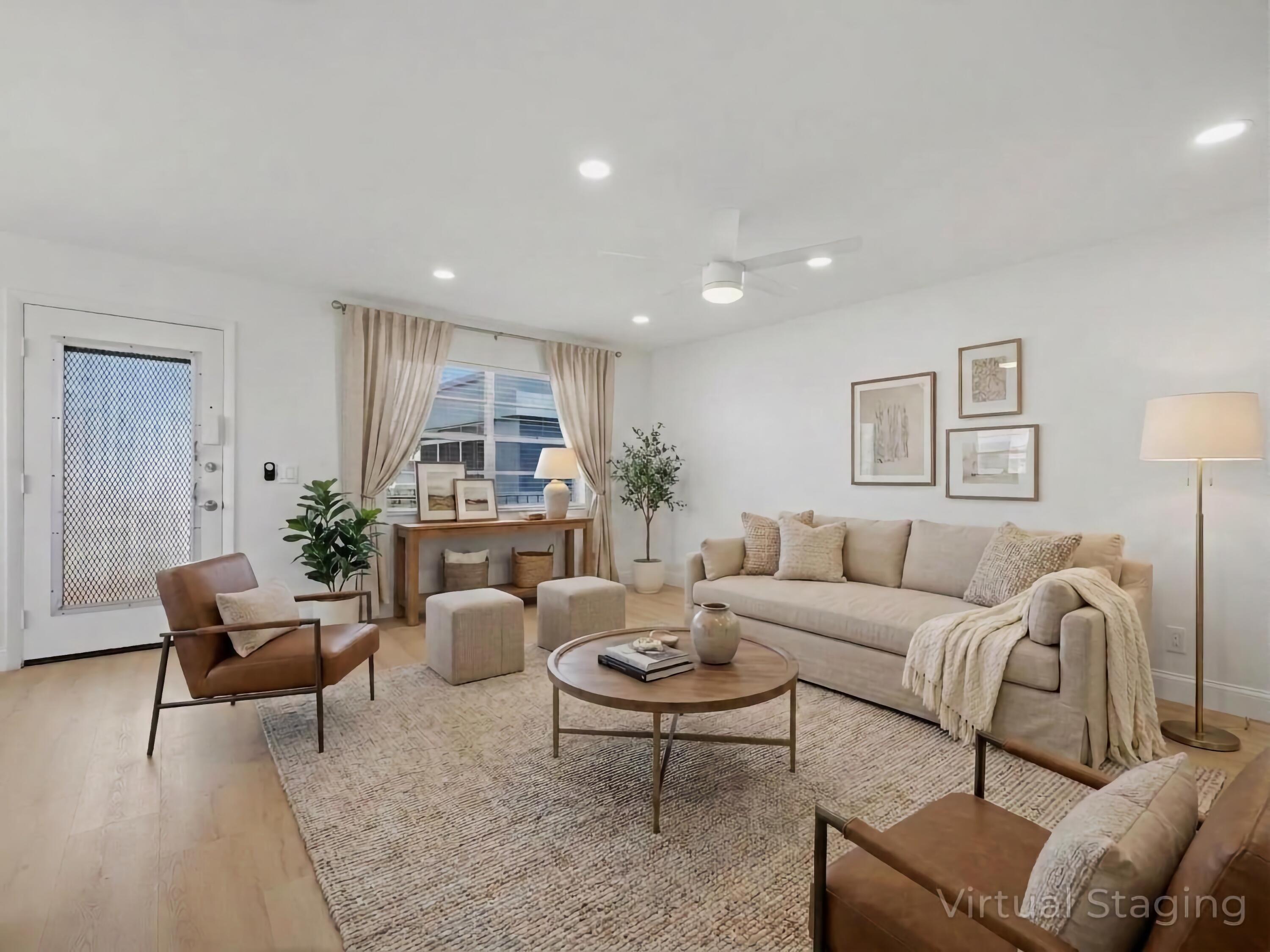 699 Flanders O Delray Beach, FL 33484 - Photo 10 of 39 a living room with furniture and wooden floor