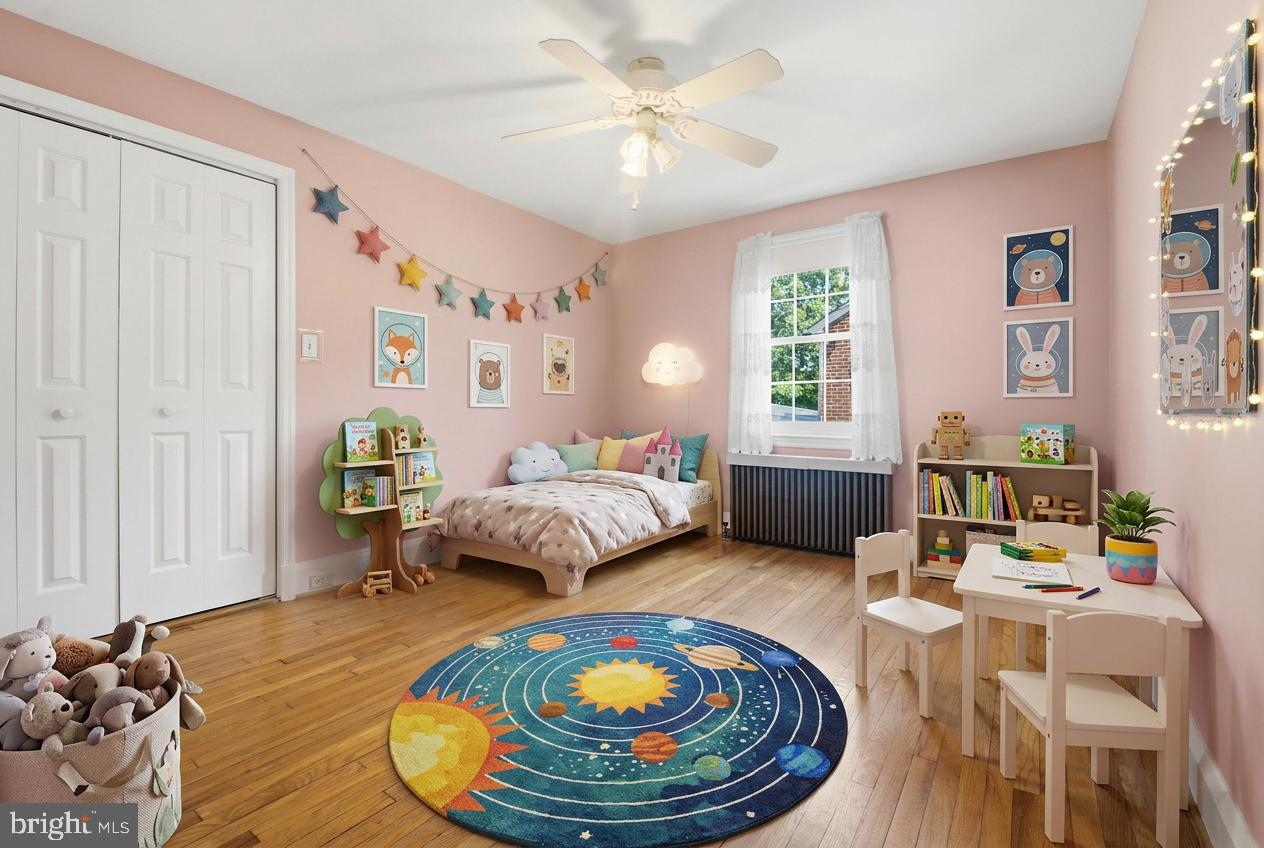 415 South Rolling Road Baltimore, MD 21228 - Photo 20 of 37 3rd bedroom, hardwood floors, Virtually Staged