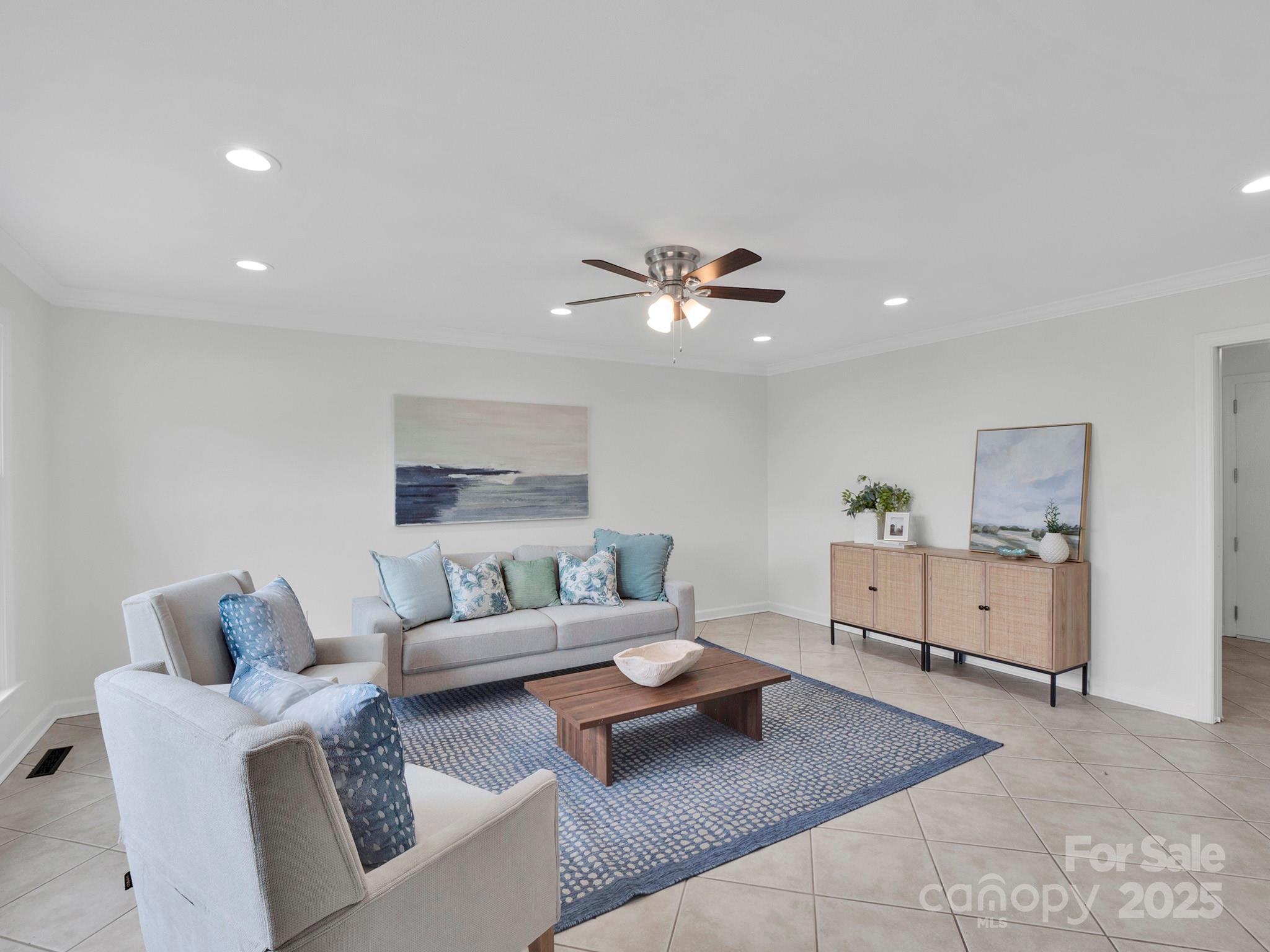 3452 Flat Creek Road Lancaster, SC 29720 - Photo 10 of 34 a living room with furniture and white walls